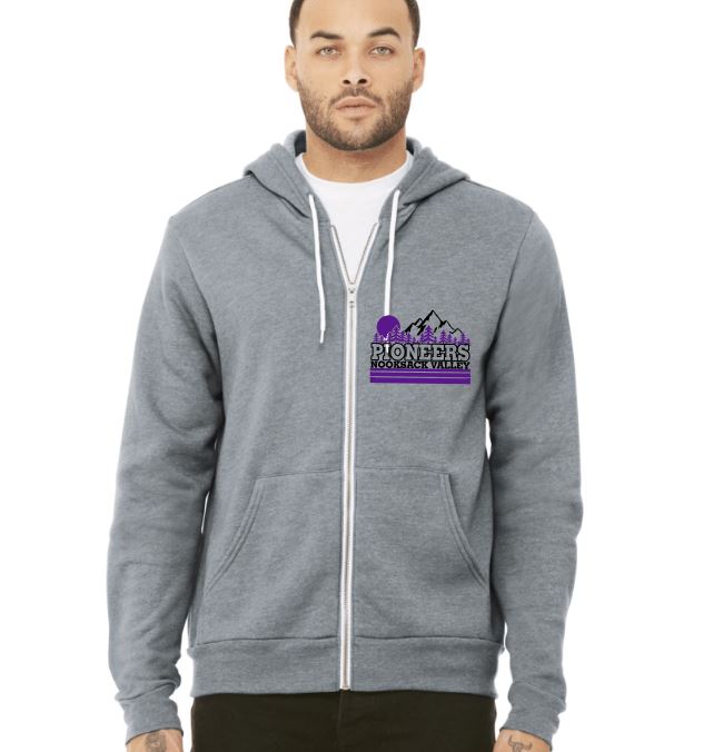 F4ee Spirit Wear Fundraiser Zip Sweatshirts Design 1 SW