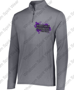 Nooksack Valley Pioneers Football Quarter Zip #SW27