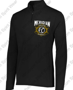 Meridian Trojans Baseball Pocket Design Zip Ups #SW28