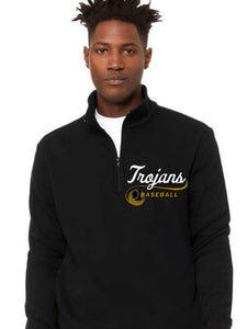 Meridian Trojans Baseball Pocket Size Design Zip Ups #SW29