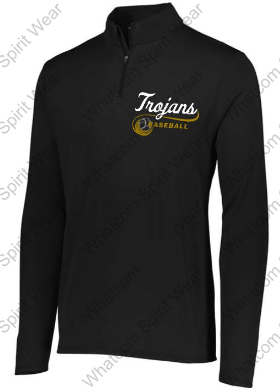 Meridian Trojans Baseball Pocket Size Design Zip Ups #SW29