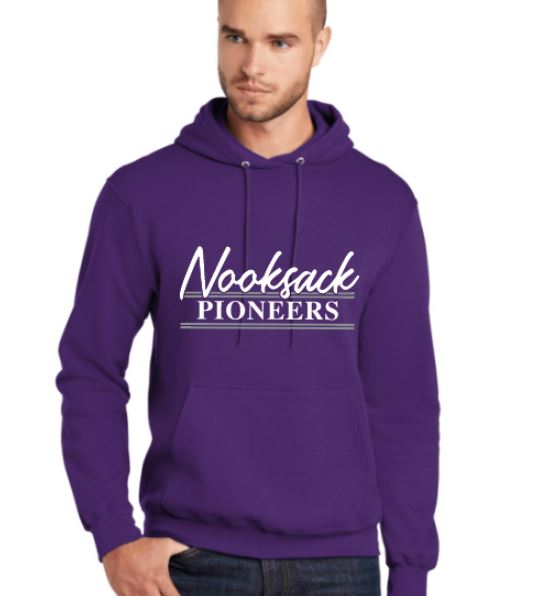 Purple Nooksack Pioneers Design Adult SW54