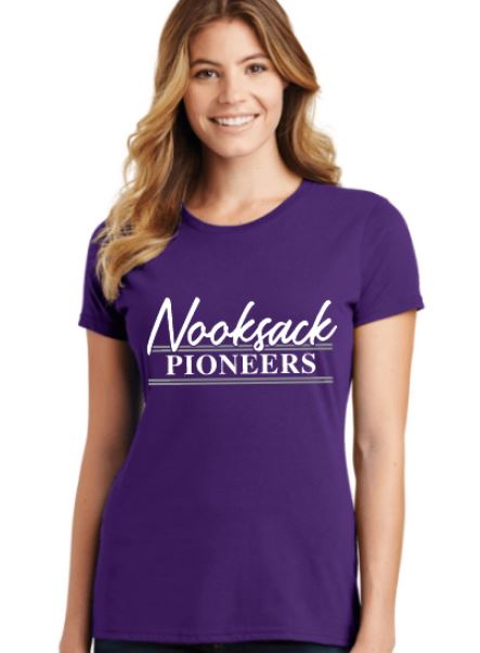 Purple Nooksack Pioneers Design Adult SW54