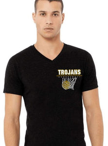 Meridian Trojans Basketball Pocket Design #SW64